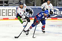 Eishockey, Herren, DEL, Saison 2020-2021, Playoff Viertelfinale Spiel 3, Adler Mannheim - Straubing Tigers, 24.04.2021