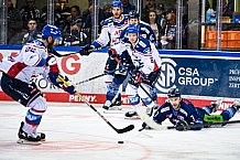 Eishockey, Herren, DEL, Saison 2021-2022, Playoff, Viertelfinale, Spiel 1, Straubing Tigers - Adler Mannheim, 10.04.2022