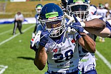 American Football, Herren, Shark Water GFL, Saison 2022, Straubing Spiders -  Mecenaries Marburg, 02.07.2022