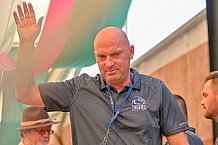 Eishockey, Herren, DEL, Penny DEL, Saison 2023-2024, Straubing Tigers, Mannschaftsvorstellung im Weckmannszelt,12.08.2023