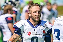 American Football, Herren, Shark Water GFL, Saison 2022, Straubing Spiders -  Mecenaries Marburg, 02.07.2022