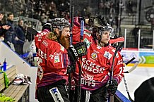 Herren, Eishockey, Oberliga-Süd, Saison 2021-2022, Playoffs, Spiel 2, Deggendorfer SC - EC Hannover Indians,  19.03.2022