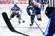 Eishockey, Herren, DEL, Saison 2021-2022, Playoff, Viertelfinale, Spiel 1, Straubing Tigers - Adler Mannheim, 10.04.2022