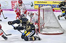 Herren, Eishockey, Oberliga-Süd, Saison 2022-2023, DEB, Deggendorfer SC - EV Herne Miners, Playoff, Viertelfinale, Spiel 4, 04.04.2023