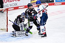 Eishockey, Herren, DEL, Saison 2020-2021, Playoff Viertelfinale Spiel 2, Straubing Tigers - Adler Mannheim, 22.04.2021