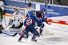 Eishockey, Herren, DEL, Saison 2020-2021, Playoff Viertelfinale Spiel 3, Adler Mannheim - Straubing Tigers, 24.04.2021