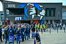 Eishockey, CHL, Champions Hockey League, 4. Spieltag, Saison 2022-2023, Gruppe F, Straubing Tigers - Färjestad BK Karlstad, 11.09.2022