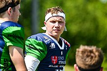 American Football, Herren, Shark Water GFL, Saison 2022, Straubing Spiders -  Unicorns Schwäbisch Hall, 10.06.2022