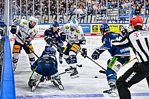 Eishockey, Herren, Penny DEL, Playoffs, Halbfinale, Spiel 4, Saison 2023-2024, Straubing Tigers - Eisbären Berlin, n07.04.2024
