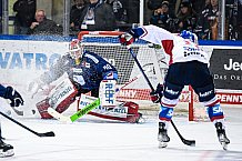 Eishockey, Herren, DEL, Saison 2021-2022, Playoff, Viertelfinale, Spiel 1, Straubing Tigers - Adler Mannheim, 10.04.2022