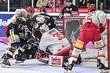 Herren, Eishockey, Oberliga-Süd, Saison 2022-2023, DEB, Deggendorfer SC - EV Herne Miners, Playoff, Viertelfinale, Spiel 4, 04.04.2023