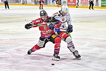 Herren, Eishockey, Oberliga-Süd, Saison 2021-2022, Playoffs, Spiel 2, Deggendorfer SC - EC Hannover Indians,  19.03.2022
