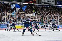 Eishockey, Herren, Penny DEL, Playoffs, Viertelfinale, Spiel 1, Saison 2023-2024, Straubing Tigers - Schwenninger Wild Wings,16.03.2024