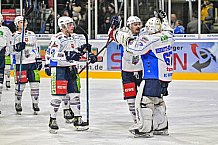 Herren, Eishockey, Oberliga-Süd, Saison 2021-2022, Playoffs, Spiel 3, Deggendorfer SC - EC Hannover Indians,  24.03.2022