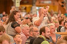 Eishockey, Herren, DEL, Penny DEL, Saison 2023-2024, Straubing Tigers, Mannschaftsvorstellung im Weckmannszelt,12.08.2023