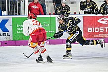 Herren, Eishockey, Oberliga-Süd, Saison 2022-2023, DEB, Deggendorfer SC - EV Herne Miners, Playoff, Viertelfinale, Spiel 4, 04.04.2023