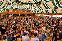 Eishockey, Herren, DEL, Saison 2023-2023, Straubing Tigers, Teampräsentation, Weckmannszelt, Gäubodenvolksfest, 13.08.2022