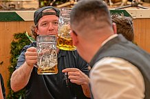 Eishockey, Herren, DEL, Penny DEL, Saison 2023-2024, Straubing Tigers, Mannschaftsvorstellung im Weckmannszelt,12.08.2023