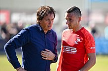 Fußball, Bayernliga Süd , Saison 2021-2022, Spvgg Hankofen-Hailing - TSV 1860 München II, 30. Spieltag, 25.03.2022