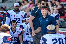 American Football, Herren, Shark Water GFL, Saison 2022, Straubing Spiders -  Mecenaries Marburg, 02.07.2022