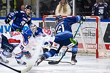 Eishockey, Herren, DEL, Saison 2021-2022, Playoff, Viertelfinale, Spiel 3, Straubing Tigers - Adler Mannheim, 14.04.2022