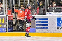 Herren, Eishockey, Oberliga-Süd, Saison 2021-2022, Playoffs, Spiel 2, Deggendorfer SC - EC Hannover Indians,  20.03.2022