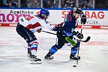 Eishockey, Herren, DEL, Saison 2021-2022, Playoff, Viertelfinale, Spiel 3, Straubing Tigers - Adler Mannheim, 14.04.2022