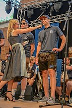Eishockey, Herren, DEL, Penny DEL, Saison 2023-2024, Straubing Tigers, Mannschaftsvorstellung im Weckmannszelt,12.08.2023