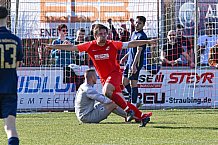 Fußball, Bayernliga Süd , Saison 2021-2022, Spvgg Hankofen-Hailing - TSV 1860 München II, 30. Spieltag, 25.03.2022