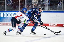 Eishockey, Herren, DEL, Saison 2021-2022, Playoff, Viertelfinale, Spiel 1, Straubing Tigers - Adler Mannheim, 10.04.2022