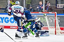 Eishockey, Herren, Penny DEL, Playoffs, Halbfinale, Spiel 2, Saison 2023-2024, Straubing Tigers - Eisbären Berlin, n03.04.2024