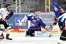 Eishockey, Herren, DEL, Saison 2020-2021, Playoff Viertelfinale Spiel 3, Adler Mannheim - Straubing Tigers, 24.04.2021
