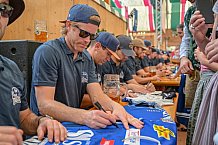 Eishockey, Herren, DEL, Penny DEL, Saison 2023-2024, Straubing Tigers, Mannschaftsvorstellung im Weckmannszelt,12.08.2023