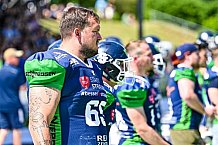 American Football, Herren, Shark Water GFL, Saison 2022, Straubing Spiders -  Unicorns Schwäbisch Hall, 10.06.2022