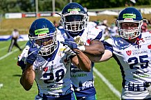 American Football, Herren, Shark Water GFL, Saison 2022, Straubing Spiders -  Mecenaries Marburg, 02.07.2022
