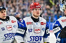 Eishockey, Herren, Penny DEL, Playoffs, Viertelfinale, Spiel 7, Saison 2023-2024, Straubing Tigers - Schwenninger Wild Wings,30.03.2024