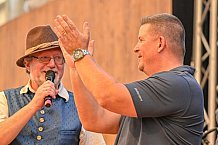 Eishockey, Herren, DEL, Penny DEL, Saison 2023-2024, Straubing Tigers, Mannschaftsvorstellung im Weckmannszelt,12.08.2023