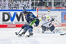 Eishockey, Herren, Penny DEL, Playoffs, Halbfinale, Spiel 2, Saison 2023-2024, Straubing Tigers - Eisbären Berlin, n03.04.2024