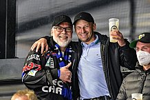 Herren, Eishockey, Oberliga-Süd, Saison 2021-2022, Playoffs, Spiel 3, Deggendorfer SC - EC Hannover Indians,  24.03.2022