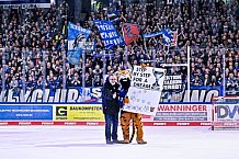 Eishockey, Herren, Penny DEL, DEL, Saison 2022-2023, Playoffs, Viertelfinale, Spiel 5, Straubing Tigers - Grizzlys Wolfsburg, 24.03.2023