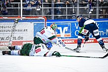 Eishockey, Herren, DEL, Saison 2021-2022, 55. Spieltag, Straubing Tigers - Augsburger Panther,  13.03.2022