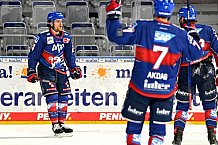 Eishockey, Herren, DEL, Saison 2020-2021, Playoff Viertelfinale Spiel 3, Adler Mannheim - Straubing Tigers, 24.04.2021