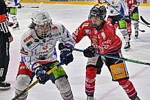 Herren, Eishockey, Oberliga-Süd, Saison 2021-2022, Playoffs, Spiel 3, Deggendorfer SC - EC Hannover Indians,  24.03.2022