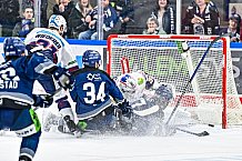Eishockey, Herren, Penny DEL, Playoffs, Halbfinale, Spiel 4, Saison 2023-2024, Straubing Tigers - Eisbären Berlin, n07.04.2024
