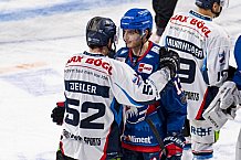 Eishockey, Herren, DEL, Saison 2020-2021, Playoff Viertelfinale Spiel 3, Adler Mannheim - Straubing Tigers, 24.04.2021