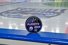 Eishockey, Herren, Penny DEL, Playoffs, Halbfinale, Spiel 2, Saison 2023-2024, Straubing Tigers - Eisbären Berlin, n03.04.2024