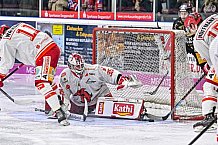 Herren, Eishockey, Oberliga-Süd, Saison 2022-2023, DEB, Deggendorfer SC - EV Herne Miners, Playoff, Viertelfinale, Spiel 4, 04.04.2023