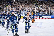 Eishockey, Herren, Penny DEL, Playoffs, Viertelfinale, Spiel 7, Saison 2023-2024, Straubing Tigers - Schwenninger Wild Wings,30.03.2024