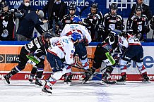 Eishockey, Herren, DEL, Saison 2020-2021, Playoff Viertelfinale Spiel 2, Straubing Tigers - Adler Mannheim, 22.04.2021