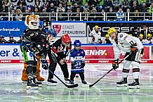 Eishockey, Herren, Penny DEL, 49. Spieltag, Saison 2023-2024, Straubing Tigers - Frankfurter Löwen,25.02.2024